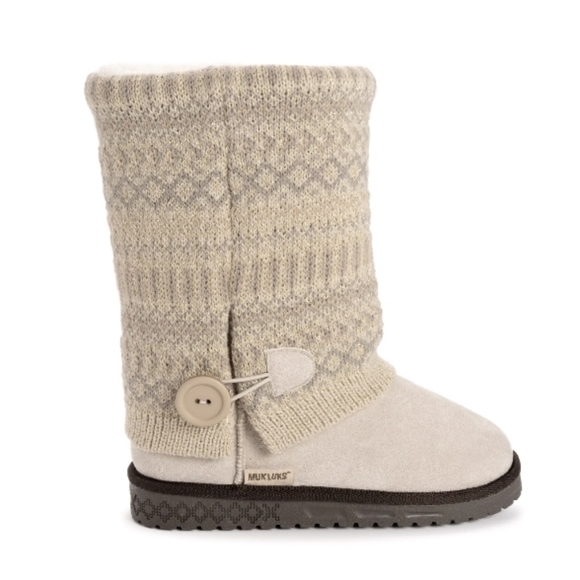 Womens MukLuks Janie Cozy Sweater Boot - Picture 3 of 15